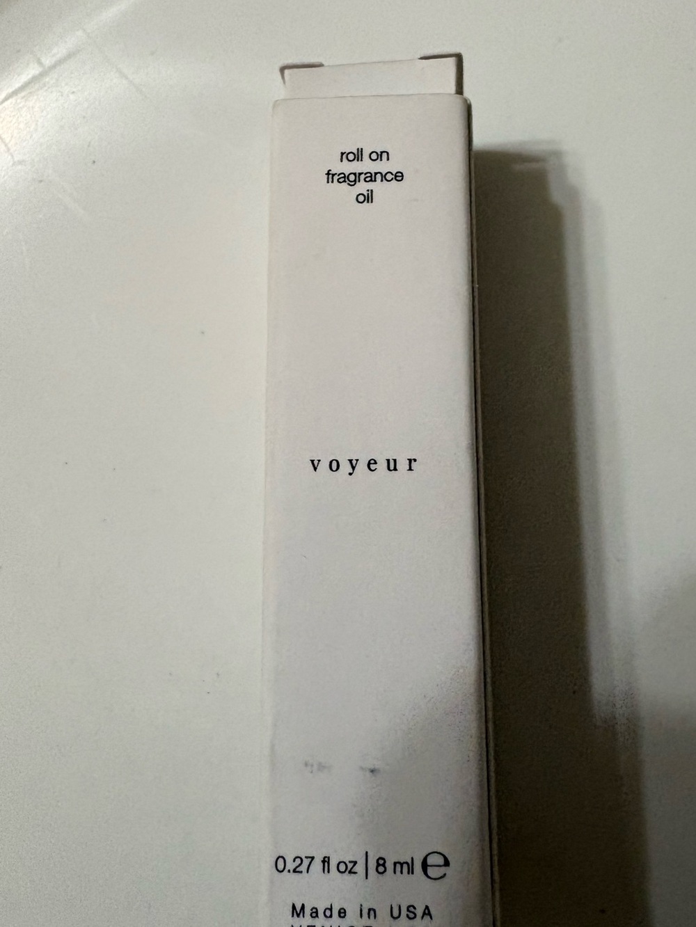 Voyeur Roll-On Fragrance Oil — White